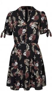 Короткое платье Hell Bunny Alani Mini Dress, разноцветный