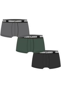 Боксеры Urban Classics, цвет Light grey/Dark green/Black