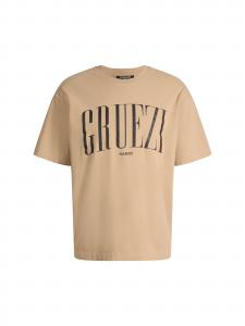 STRELLSON Футболка 'Skele' в бежевом цвете