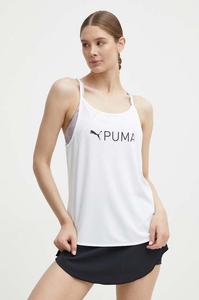 Тренировочный топ Fit Fit Puma, бежевый