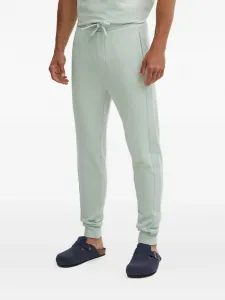 Брюки с фирменной лентой Hugo, зеленый