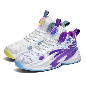 Black-tailed deer Разноцветные баскетбольные кроссовки Mid Top Unisex Black Tailed Deer с амортизацией, износостойкие и дышащие, цвет Mismatched