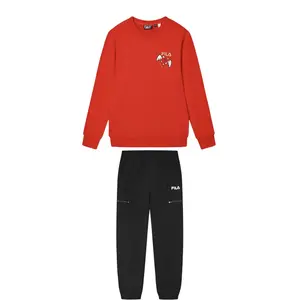 Оригинальный повседневный спортивный костюм для мужчин ORIGINALE FILA, черный