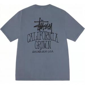 Футболка Stüssy California Grown Pigment dyed Stussy, синий