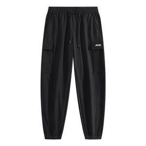 Вязаные спортивные штаны унисекс Jeep, черный