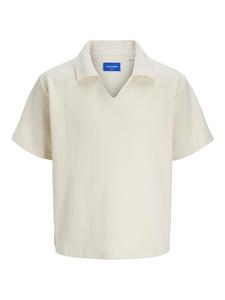 Рубашка-поло JACK & JONES PLUS, античный белый