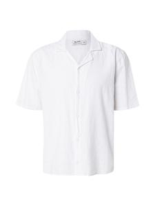 Удобная рубашка на пуговицах HOLLISTER, натуральный белый