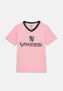 Футболка с принтом MESSI, фуксия