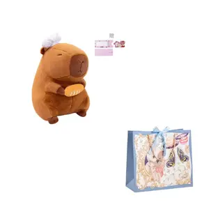 Креативная западная поварская капибара плюшевая кукла высота 28cm/35cm/50cm AOLETU