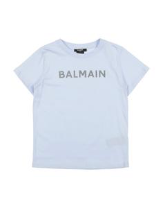 Футболка Balmain, небесно-голубой