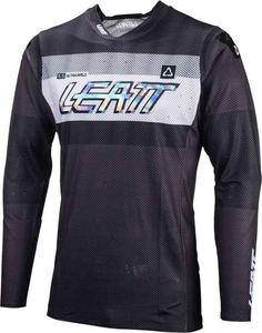 5.5 Джерси Ultraweld 2024 для мотокросса Leatt, черный/серый/белый
