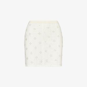 Юбка Amy Lynn с декоративными элементами, бежевый