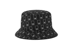 EMPORIO ARMANI Полиэстеровая ведро-шляпа женская черная