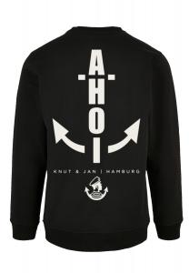 Пуловер F4NT4STIC Sweatshirt Herren Sweatshirt Ahoi Anker Knut & Jan Hamburg, черный