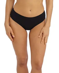 Трусы средней посадки без швов, единый размер Wacoal, черный