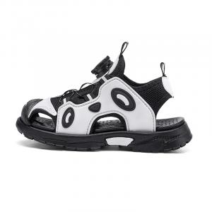 Детские сандалии с нескользящей подошвой RHOBESAM, черный/белый