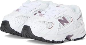 Кроссовки New Balance Kids 530 Bungee, цвет White/Dark Ice Wine