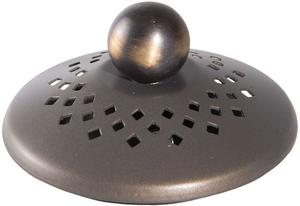 Абажур Clayre & Eef Tiffany Ø 6 см, коричневый железо Clayre&Eef