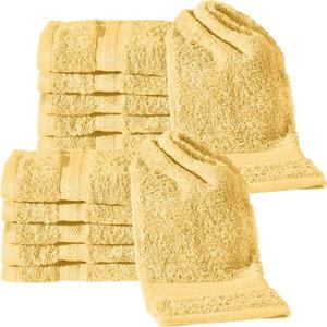 Гостевое полотенце REDBEST 12er-Pack 166400, 30x1x50 см цвет hellgelb