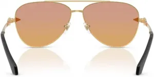 Солнцезащитные очки Versace 2283, 1002el - Gold - Clear Fifty Orange/Dark Pink
