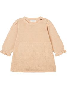 Noppies Вязаное платье "Фасния" бежевого цвета