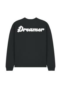 Толстовка DREAMER BACK EMBROIDERY UNISEX OVERSIZE Mira Paris, черный