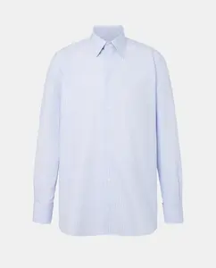 Мужская рубашка с длинным рукавом, не требует глажки Emidio Tucci, синий