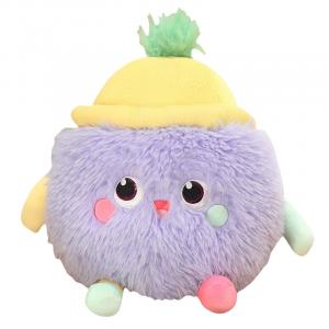 Креативная плюшевая кукла длинноволосого мультяшного монстра высотой 40см/55см/70см/100см MLING, фиолетовый