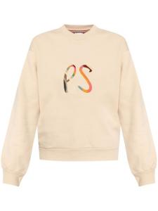 PS Paul Smith толстовка Spray Swirl из органического хлопка, нейтральный цвет