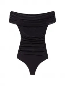 Топ Xena с открытыми плечами Aniye By, черный