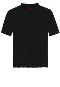 HUGO Свитер 'Sarphapilk' в черном цвете