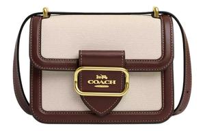 COACH Сумка через плечо Morgan из телячьей кожи с клапаном