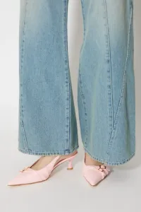 Туфли-лодочки с ремешком на пятке и декоративным поясом Rienda, цвет Pnk