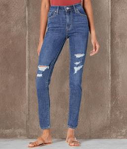 Женские облегающие джинсы Levi's 721 с высокой талией, Lapis Longing