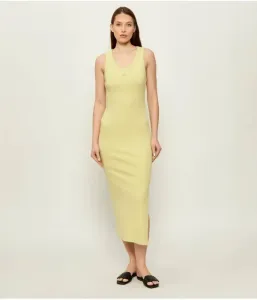 Платье Налимера Hugo, лаймовый