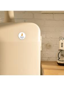 Mr. & Mrs. Panda Магнитный лис Лорд с надписью белым