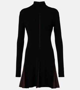 Мини-платье с водолазкой Ferragamo, Black