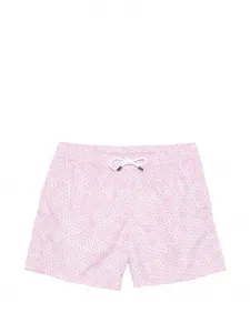 Плавки-шорты с цветочным принтом Fedeli, розовый