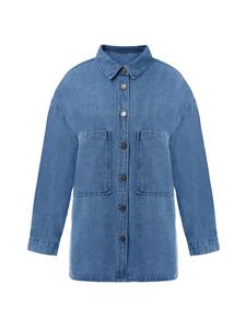 Imily Bela Куртка для межсезонья в синем дениме