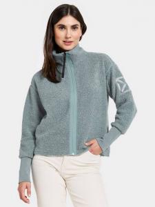 Флисовая ворсовая куртка alexa Didriksons, цвет Factory Blue