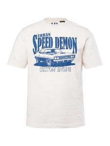 Футболка с короткими рукавами из натурального меланжа JP1880