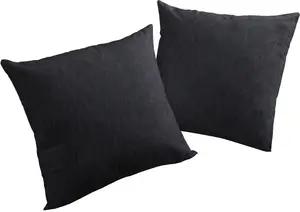 Вирт декоративная подушка "Ява II", чехол без наполнителя, 2 шт Wirth 40х60 см, темно-синий