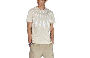 Neil Barrett Футболка мужская светло-бежевая