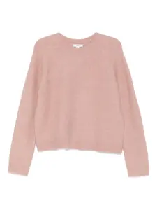 Джемпер с круглым вырезом Vince, розовый