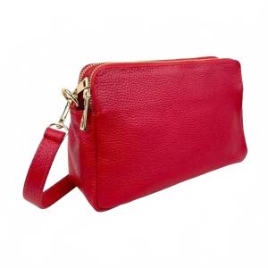 Женская сумка-коробка Alessia красная Chenson & Gorett