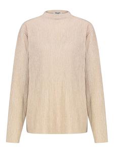 Sublevel Футболка с длинными рукавами бежевого цвета