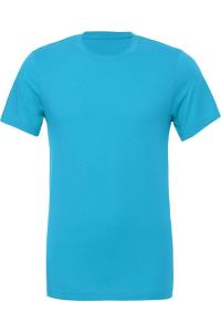 Футболка унисекс из джерси BELLA + CANVAS, цвет aqua