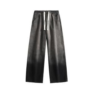 Джинсы унисекс Yatsi, Черный/Серый