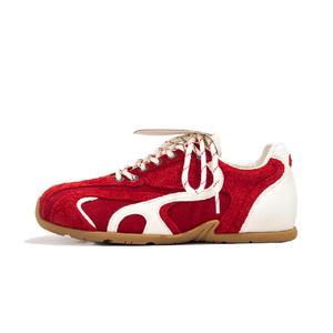 Old Meow Низкие повседневные кроссовки женские Red