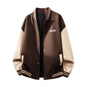 Куртка Unisex Baseball Collar Moderate Pilot X1617, coffee top